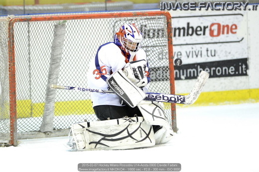 2015-02-07 Hockey Milano Rossoblu U14-Aosta 0900 Davide Fadani